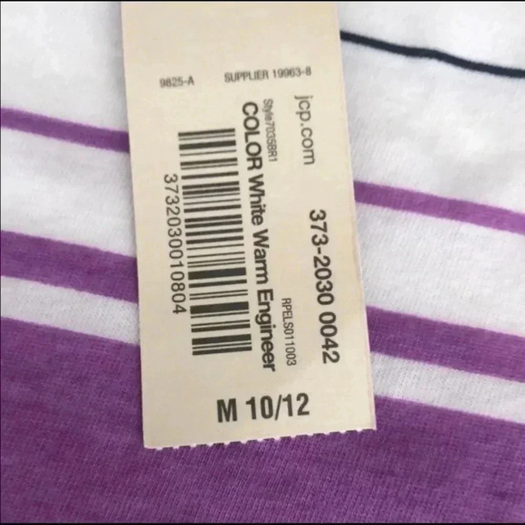 💥🆕Arizona Girl Stripped Tee M🆕 - Picture 3 of 4